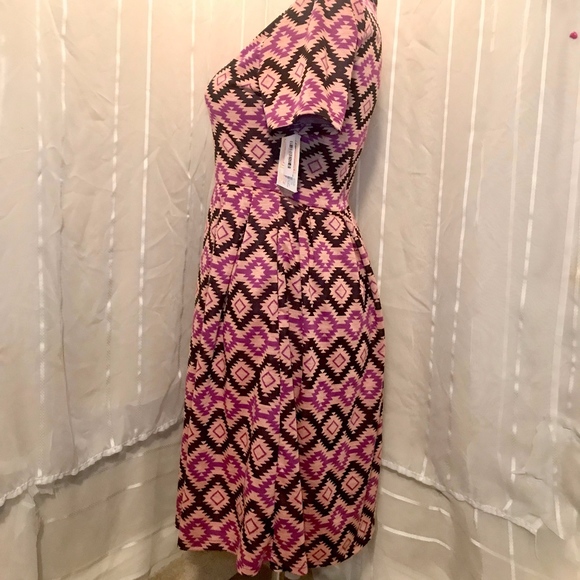 LuLaRoe Dress with Aztec Print - Picture 3 of 6